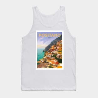 Positano Italy Art Tank Top